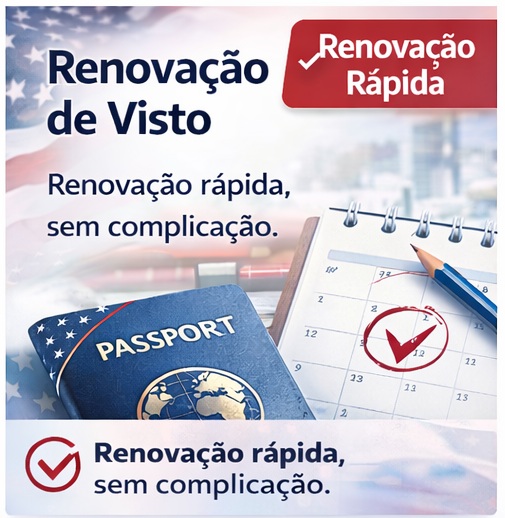 Renovação de visto americano